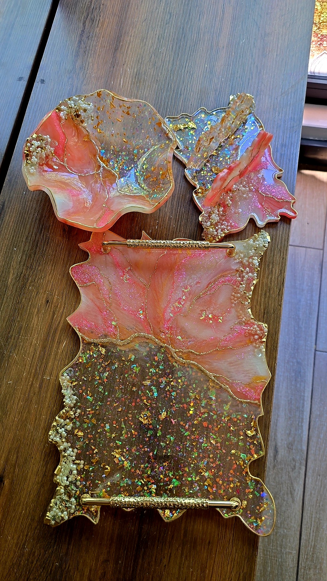 Tabaka resine — rozë, gold